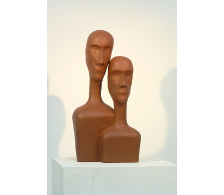 Sculpture Introspection 1 - Couple R4015 - 46x78.5x29